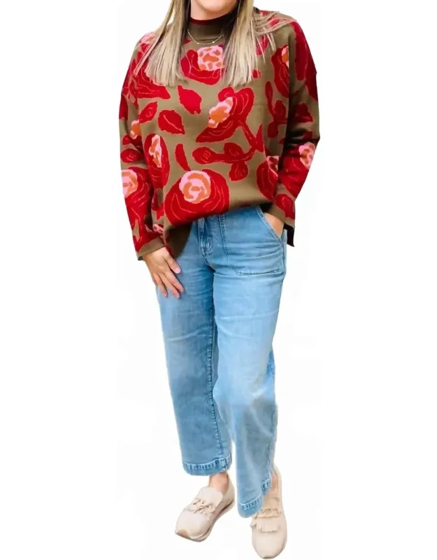 Isadora Floral Sweater