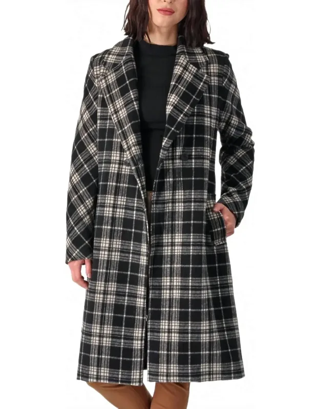 Plaid Coat