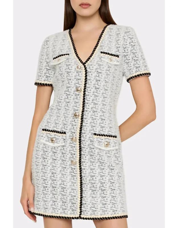 Braided Mini Dress