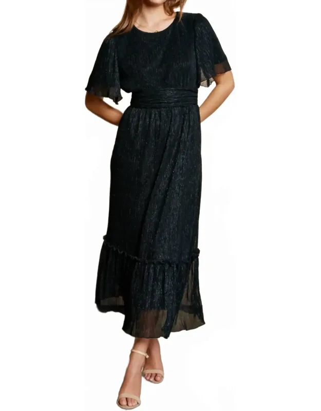 Luxe Crinkle Dress