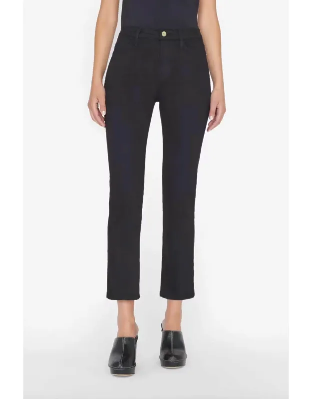 High Straight Jeans
