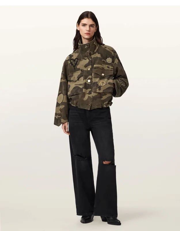 Camo Patch Jacket