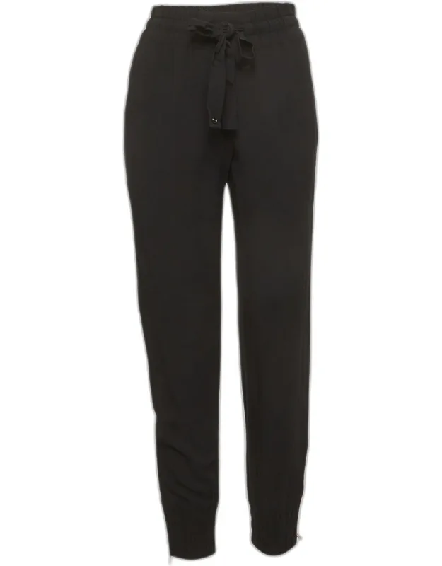 Twill Zip Detail Joggers