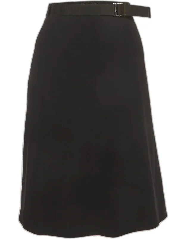 Crepe Pencil Skirt