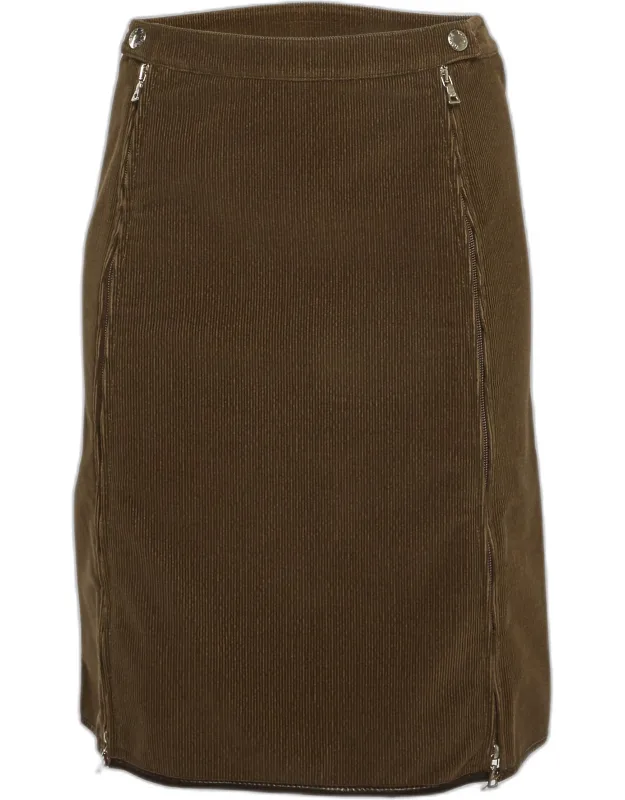 Corduroy Pencil Skirt