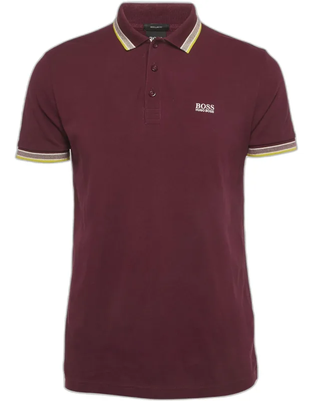 Cotton Knit Polo T-shirt