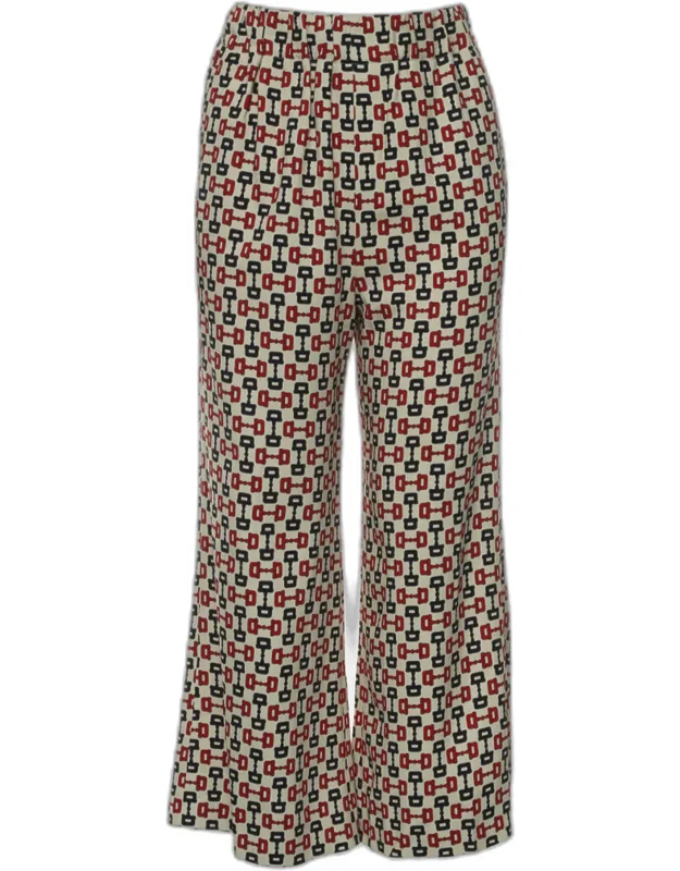 Pattern Printed Trousers