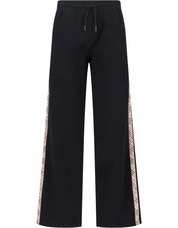 Check Track Pants
