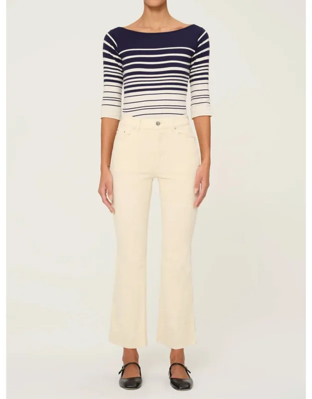 Bridget Bootcut Crop Corduroy Jeans
