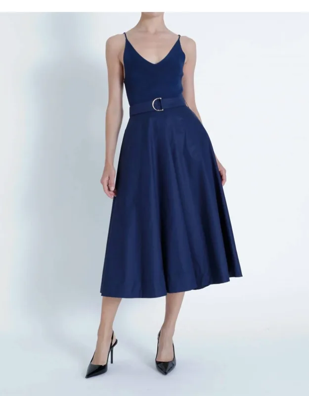 Knit Combo Dress