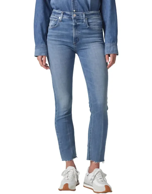 Isola Straight Cropped Jeans