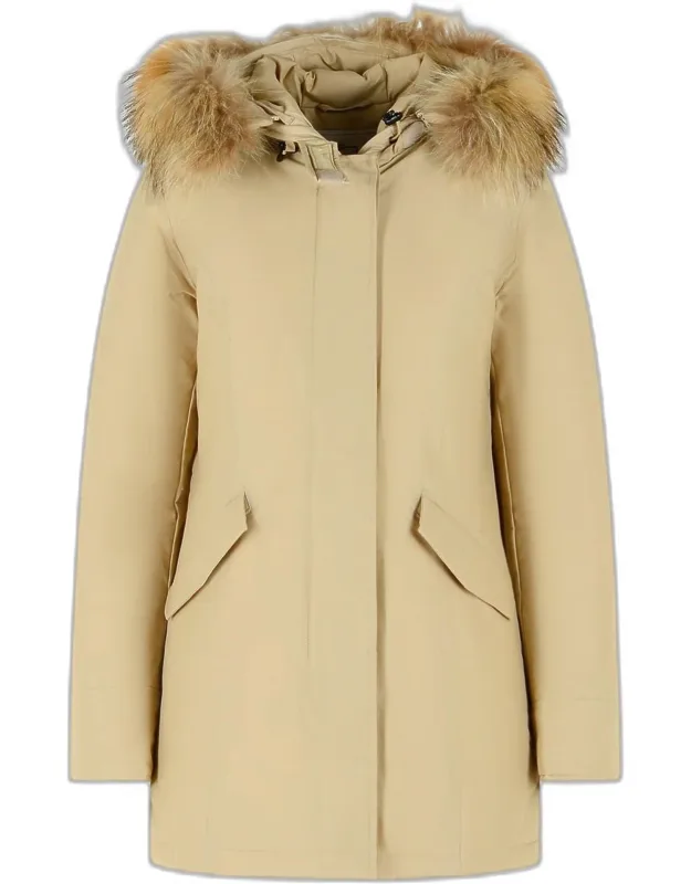 Arctic Cotton Blend Parka
