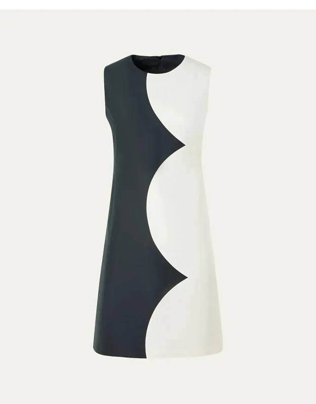 Silk Sleeveless Sheath Dress