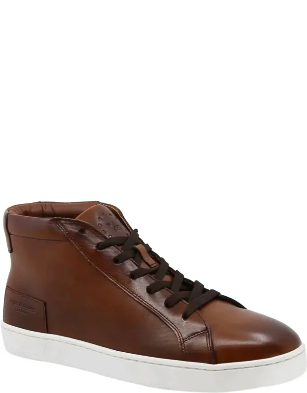 High Top Leather Urban Sneakers