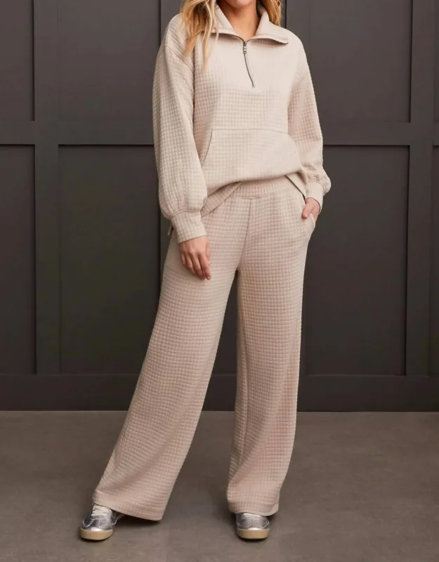 Pocket Quilted Pants