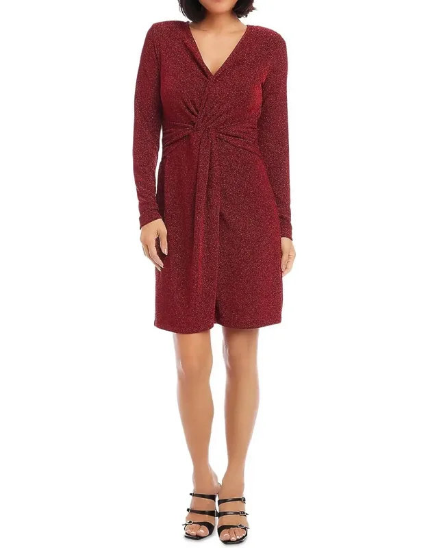 Twist Front Dress