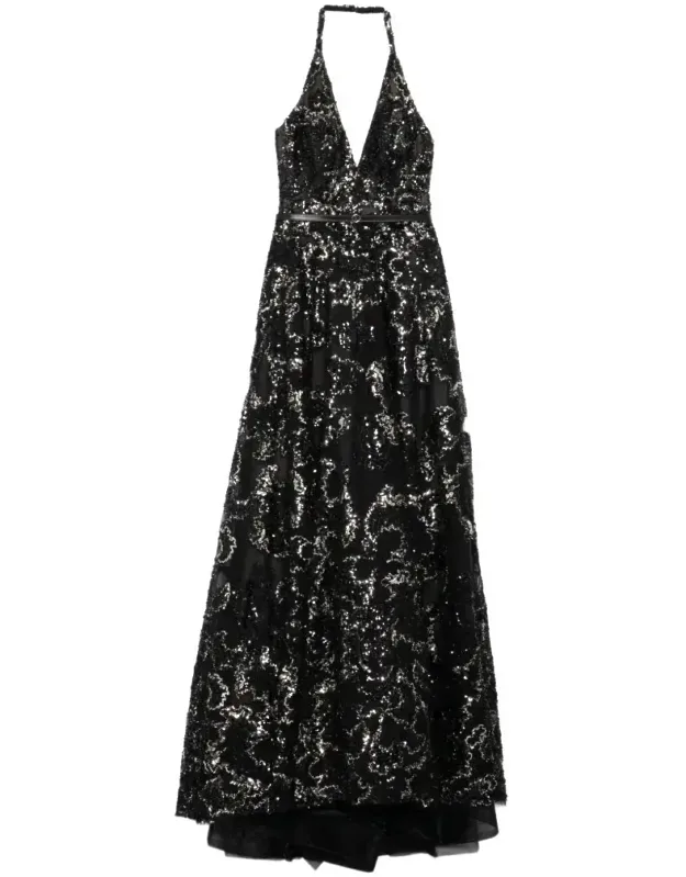 Embroidered Long Dress