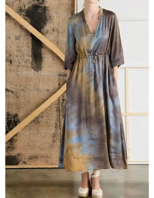 Tie Dye Midi Dress