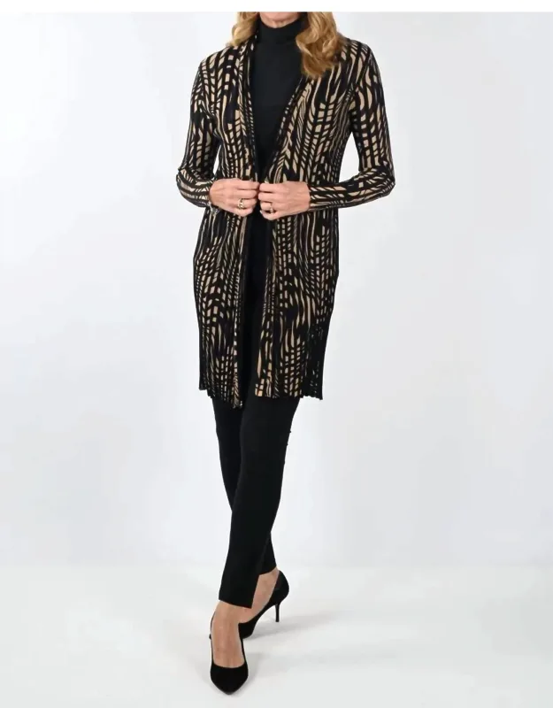 Long Knit Cardigan