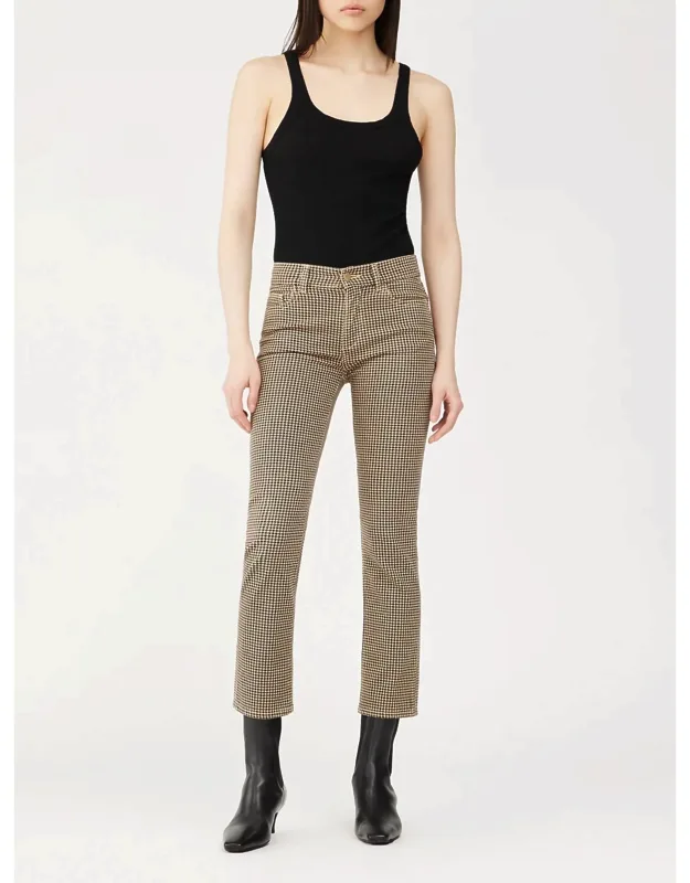 Mara Mid-rise Straight Ankle Pants