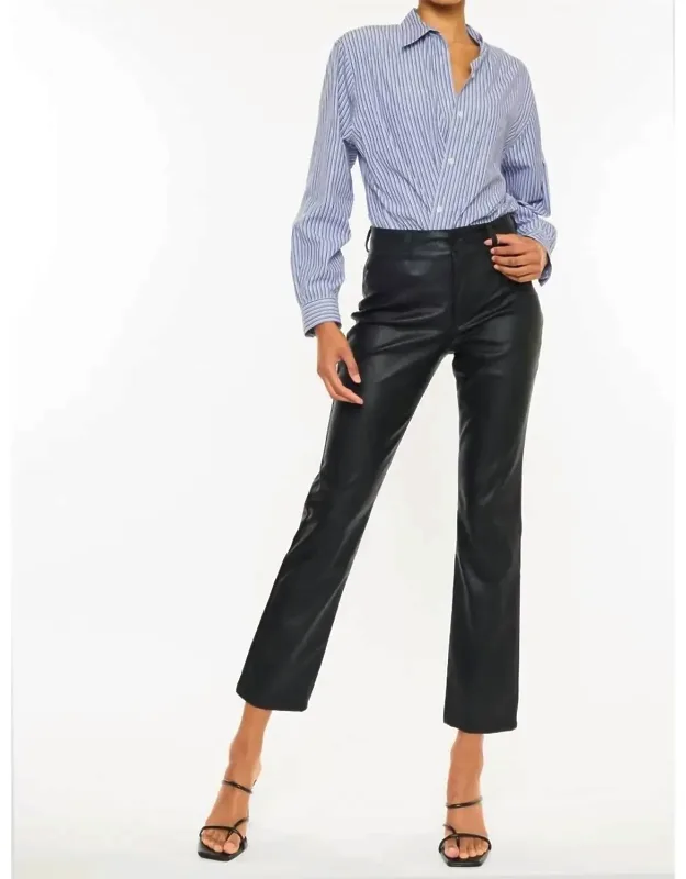 High Rise Straight Leg Jeans