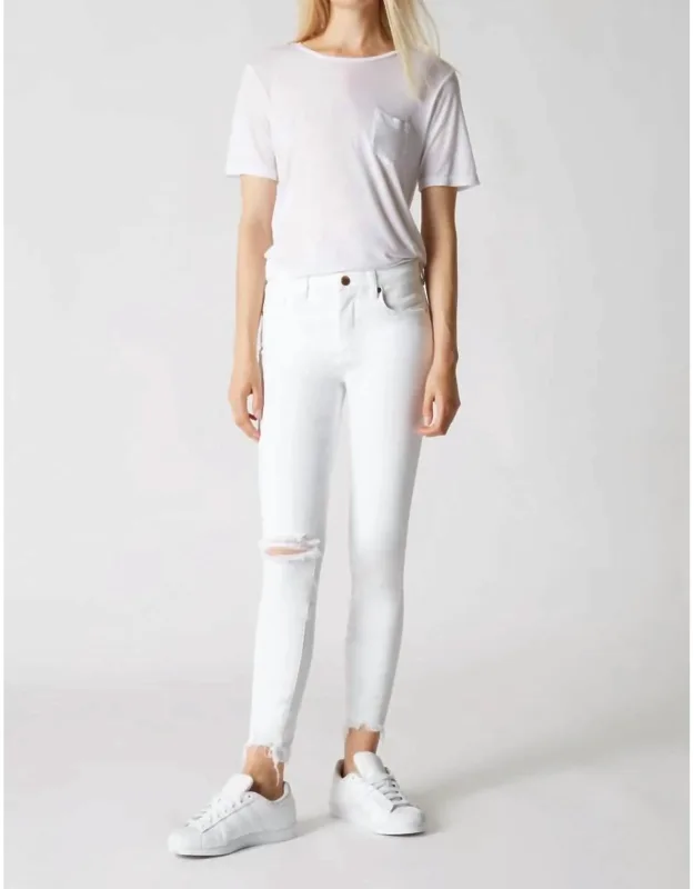 Ripped Knee Jeans