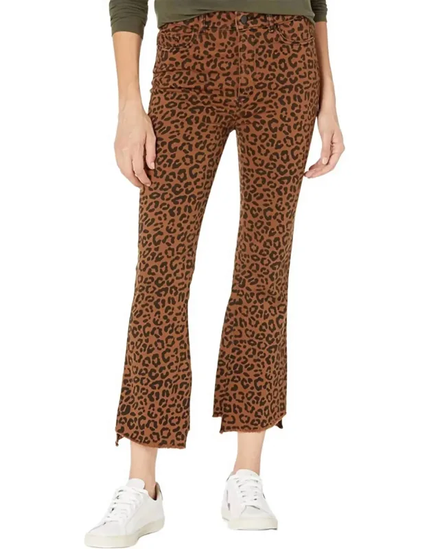 Bridget Crop High-rise Bootcut Jeans