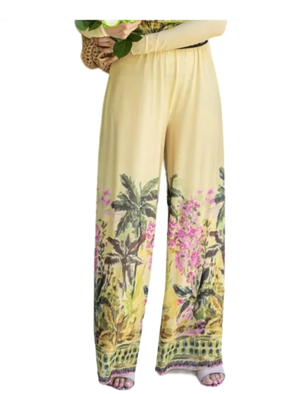 Palms Pull On Trousers