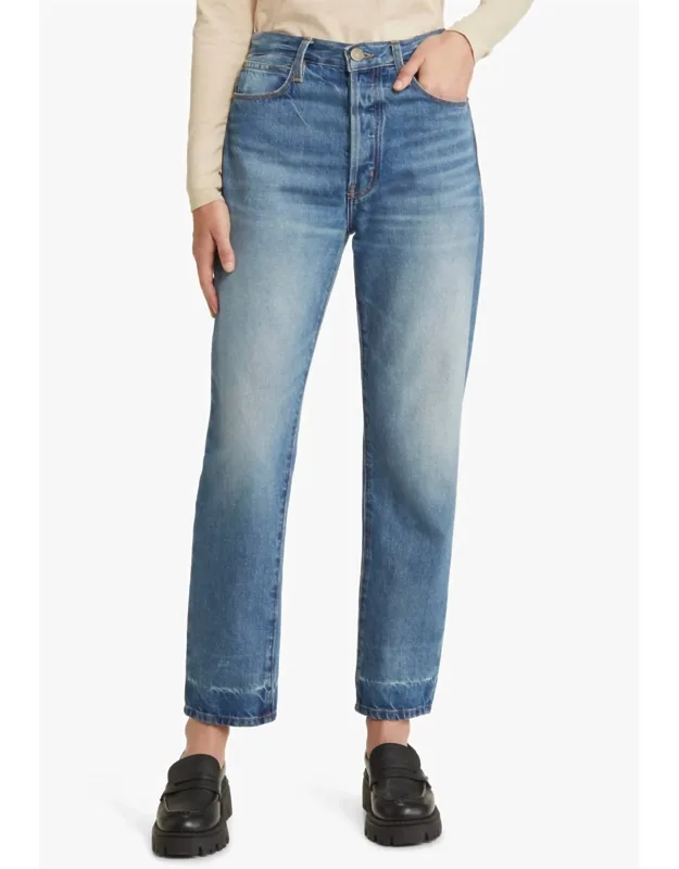 Le Mec Boyfriend Jean - Straight-leg Fit, Distressed Design