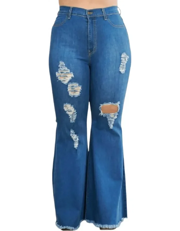 Riled Up Flare Jeans