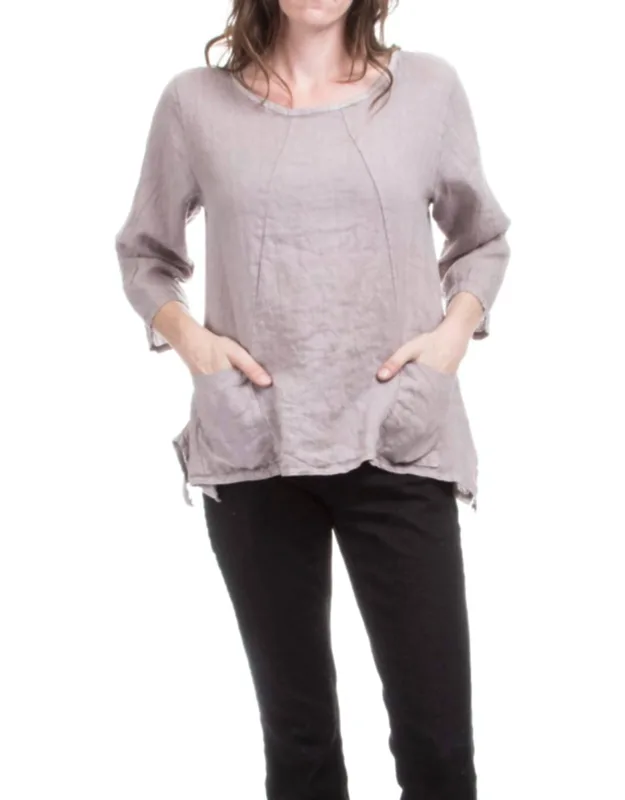 Linen Tunic Top