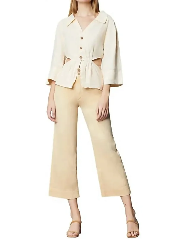 Hepburn High Rise Wide Leg Jeans