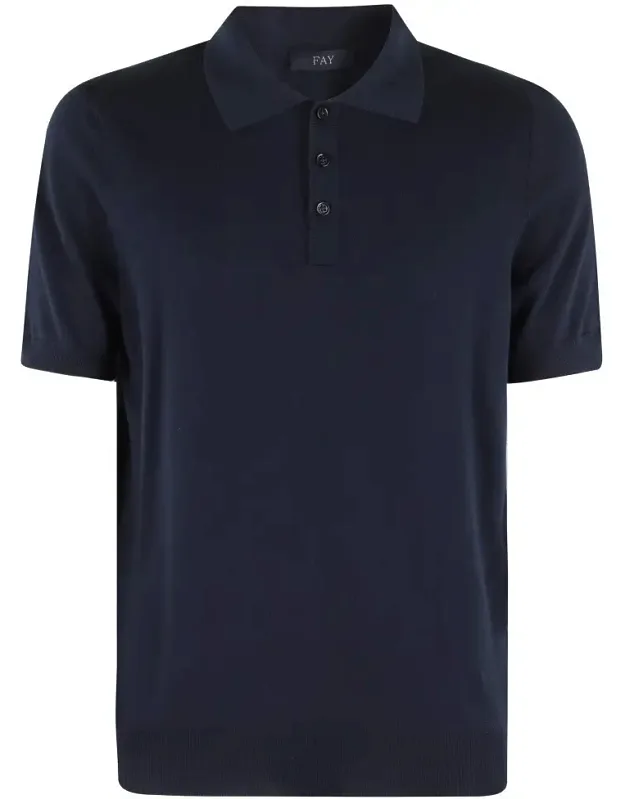 Knit Polo Shirt