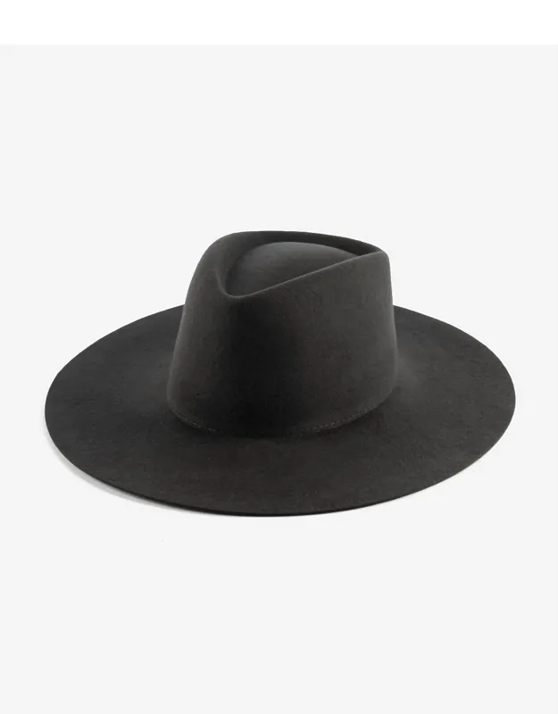 Dakota Triangle Crown Wide Brim Hat