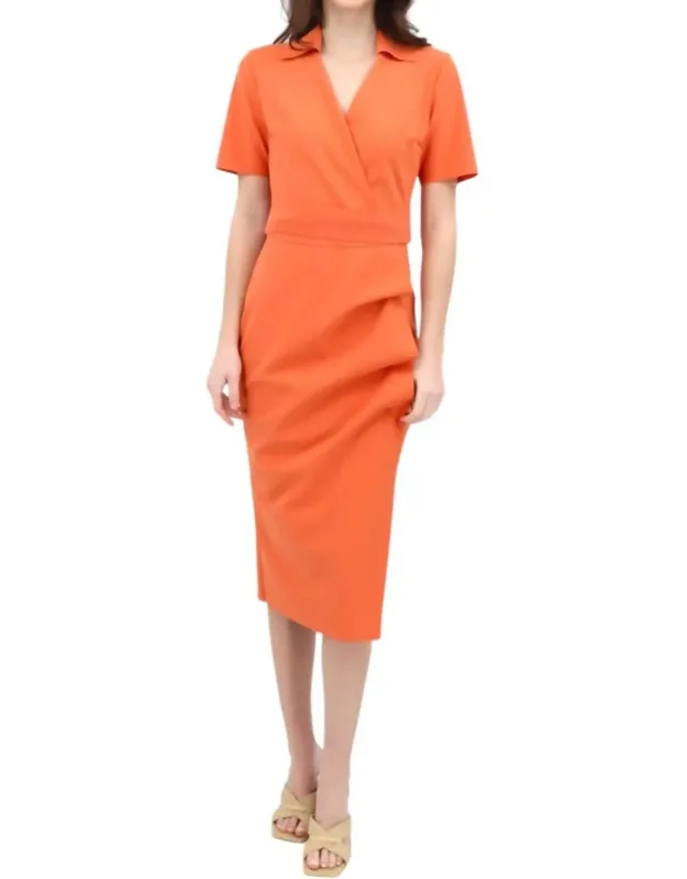 Ruffle Cocktail Dress