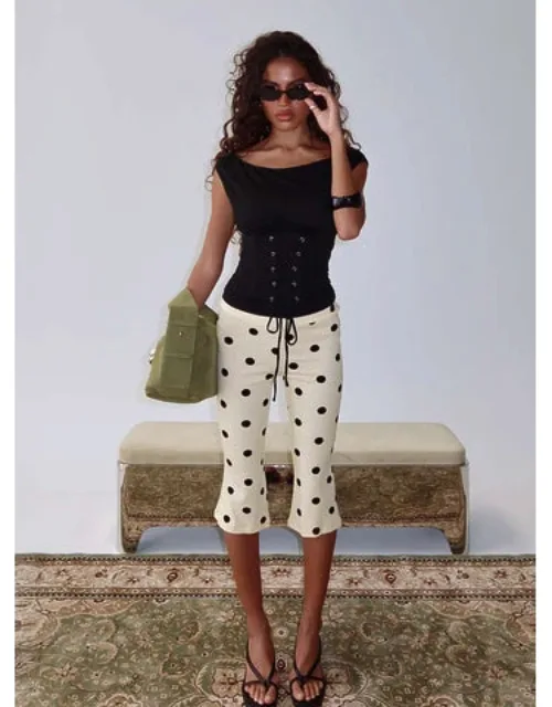 Samaira Capri Pants Polka Dot