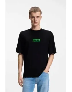Cotton-jersey T-shirt With Printed Artwork
