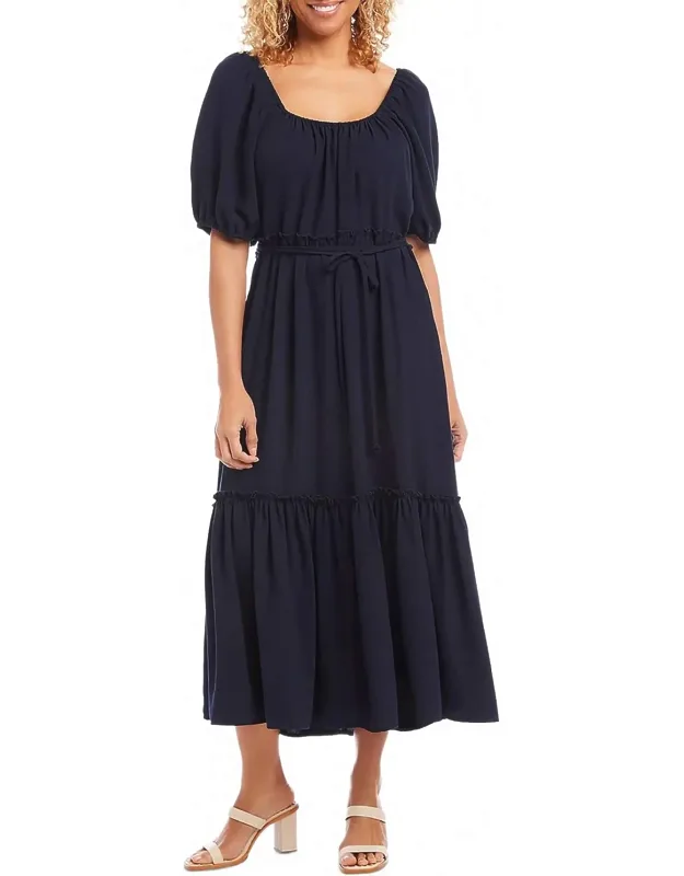 Cocktail Midi Fit & Flare Dress
