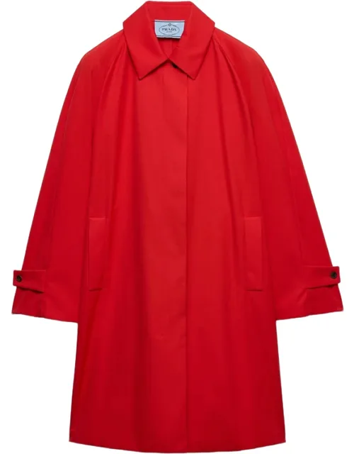 Single-breasted Gabardine Coat