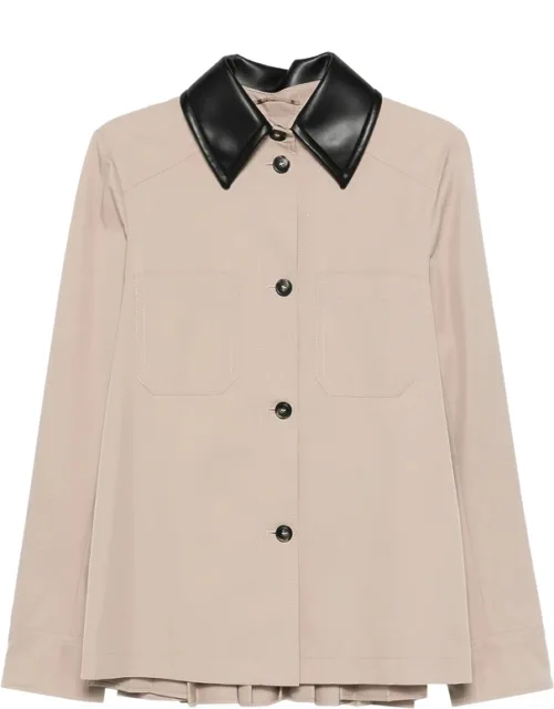 Pleated-back Jacket