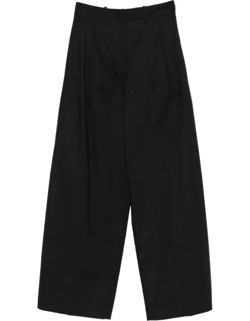 Pleated Palazzo Pants