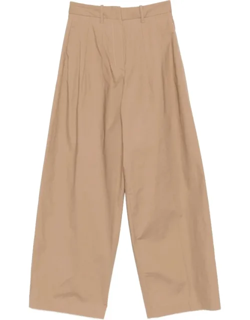 Pleated Palazzo Pants