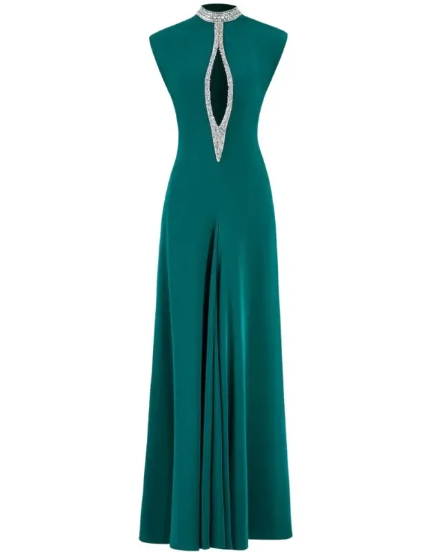 Embellished Long Dress