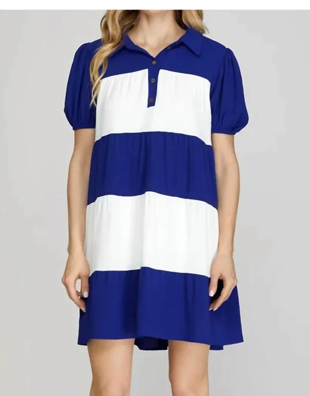 Tiered Mini Dress