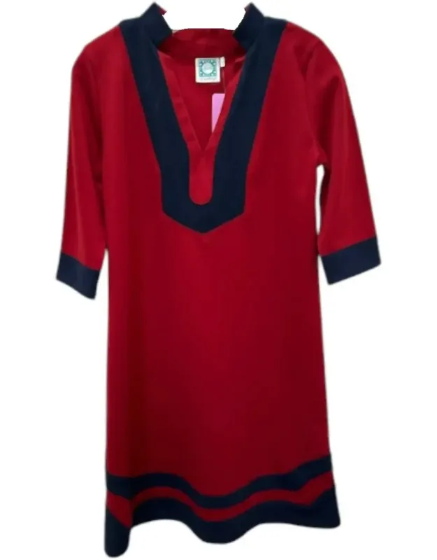 Opal 3/4 Sleeve Poly Knit Dress