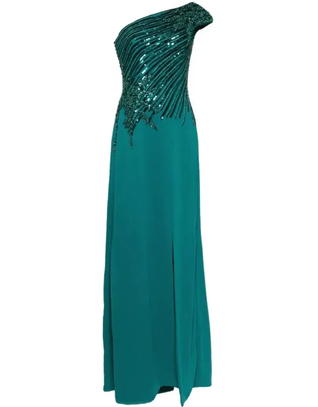 One Shoulder Sequin Dress