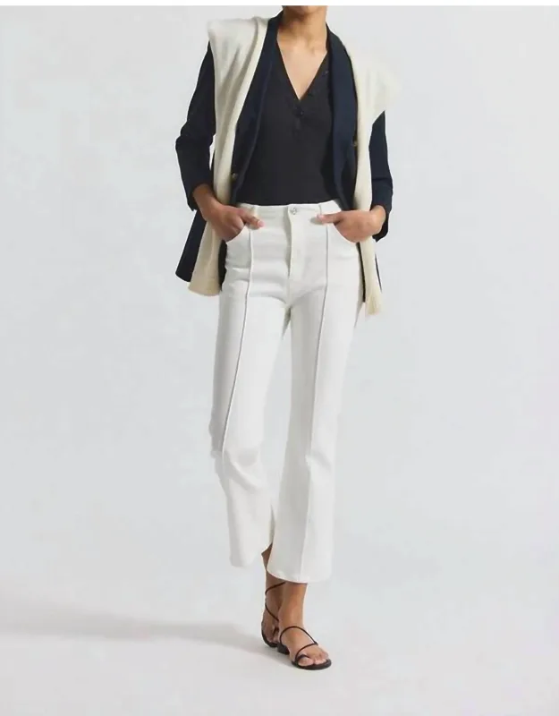 Perce Stretch Cropped Jeans