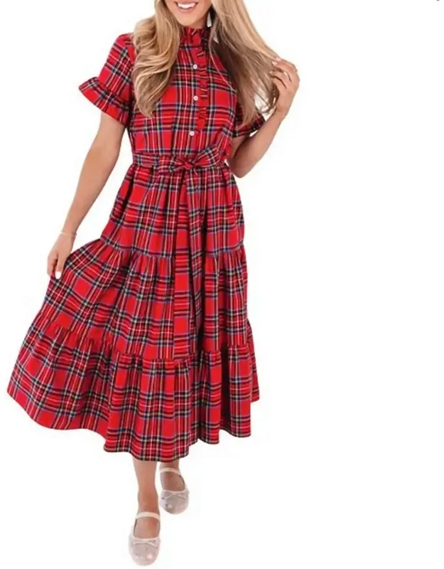 Hollin Button Up Midi Dress