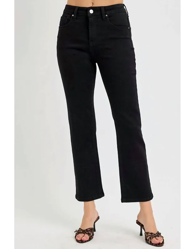 Tummy Control Cropped Jeans