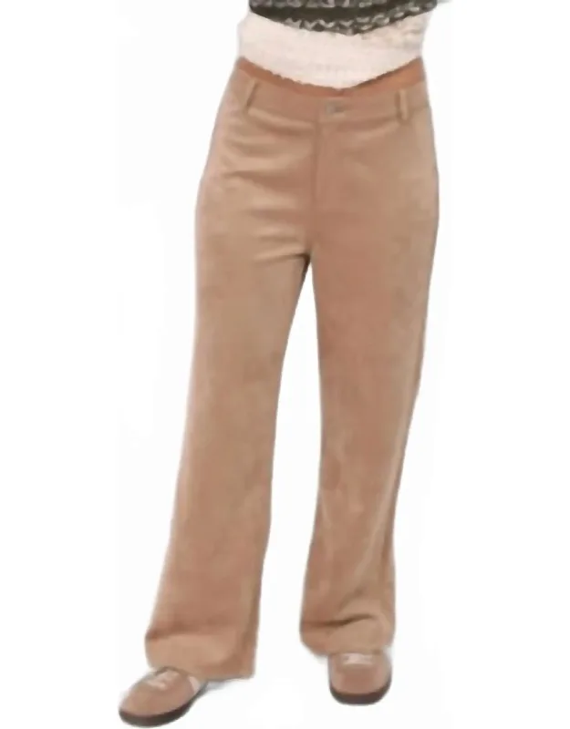 Tuscany Faux Suede Pants